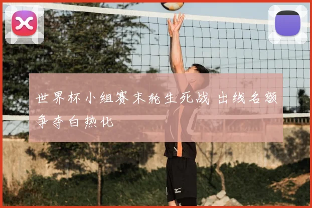 世界杯小组赛末轮生死战 出线名额争夺白热化